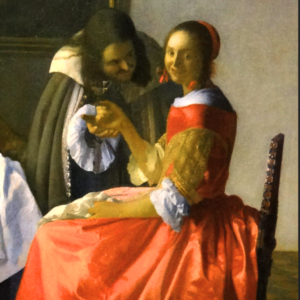 Dziewczyna z kieliszkiem wina, Vermeer, Brunszwik. Wyprawy ze Sztuką