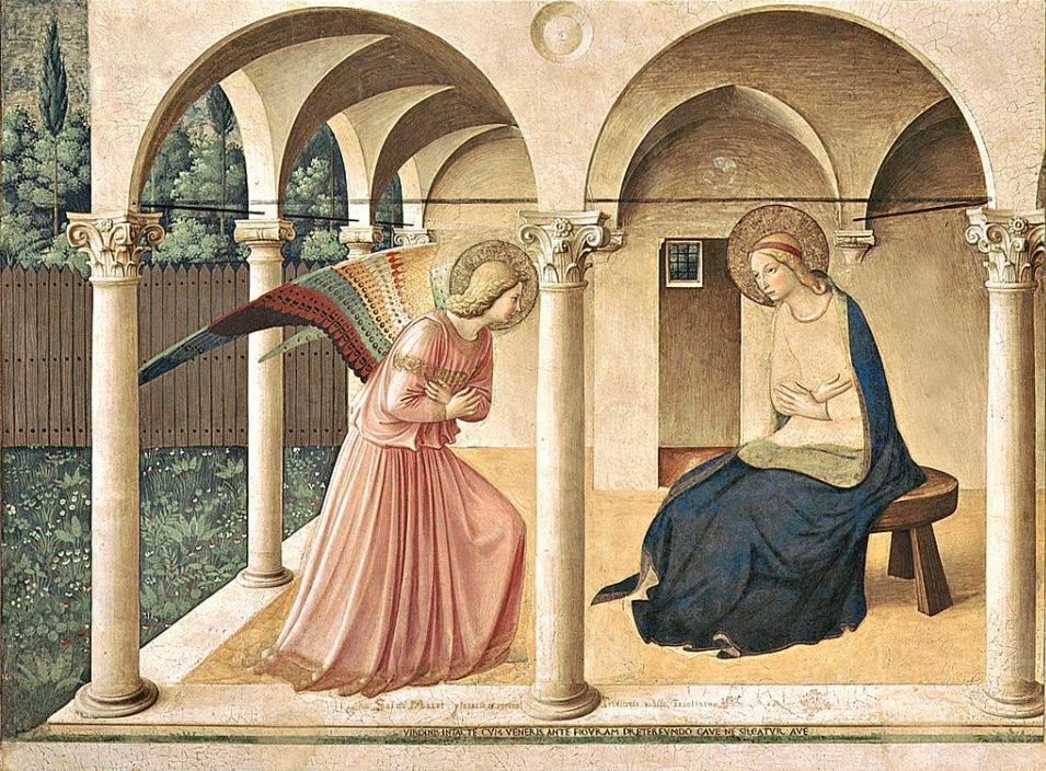 Annunciation, Fra Angelico, San Marco