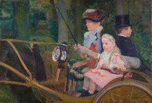 Mary Stevenson Cassatt Driving 1881 Philadelphia Museum of Art