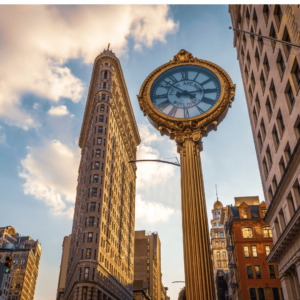 FLATIRON, NOWY JORK, NY WYPRAWY ZE SZTUKĄ