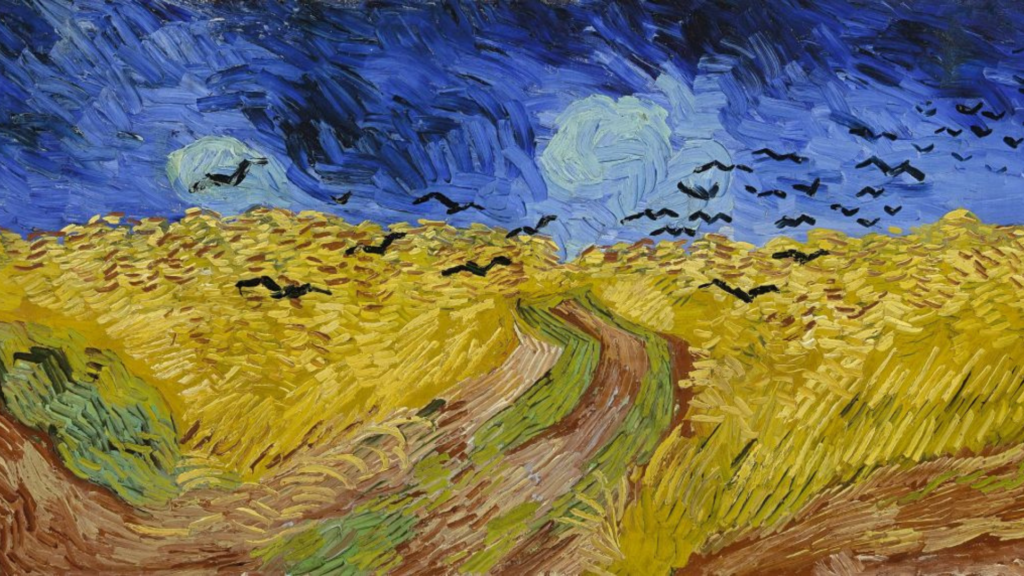 Vincent van Gogh Wheat Field with Crows 1890 VGM Amsterdam, WYPRAWY ZE SZTUKĄ, KIERUNEK HOLANDIA