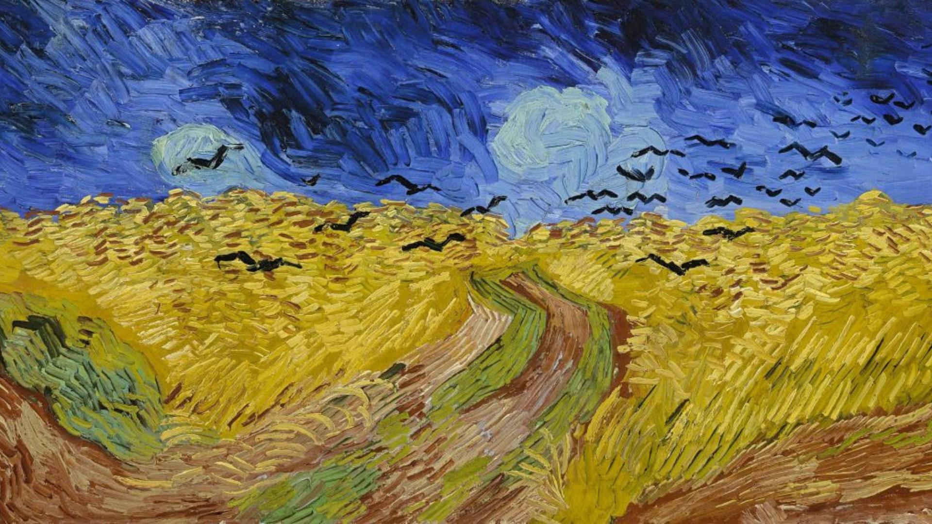 Vincent van Gogh Wheat Field with Crows 1890 VGM Amsterdam, WYPRAWY ZE SZTUKĄ, KIERUNEK HOLANDIA